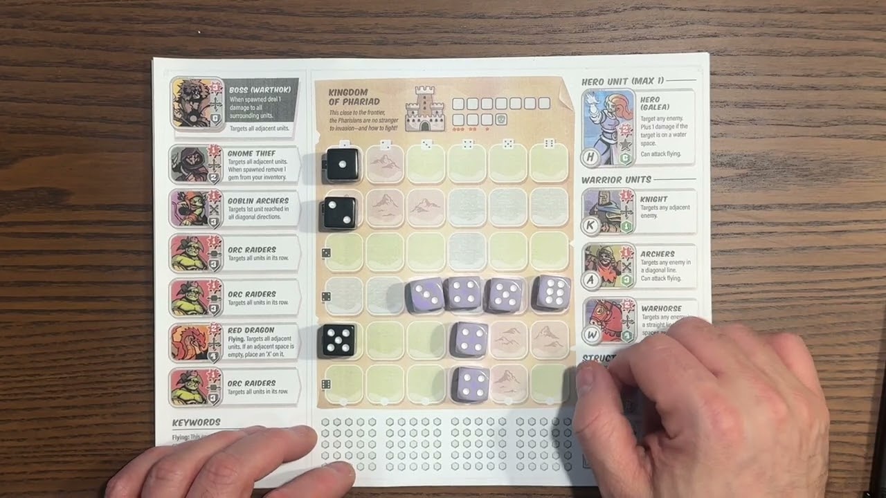 Battle Pages - How to play (introduction and one full turn)