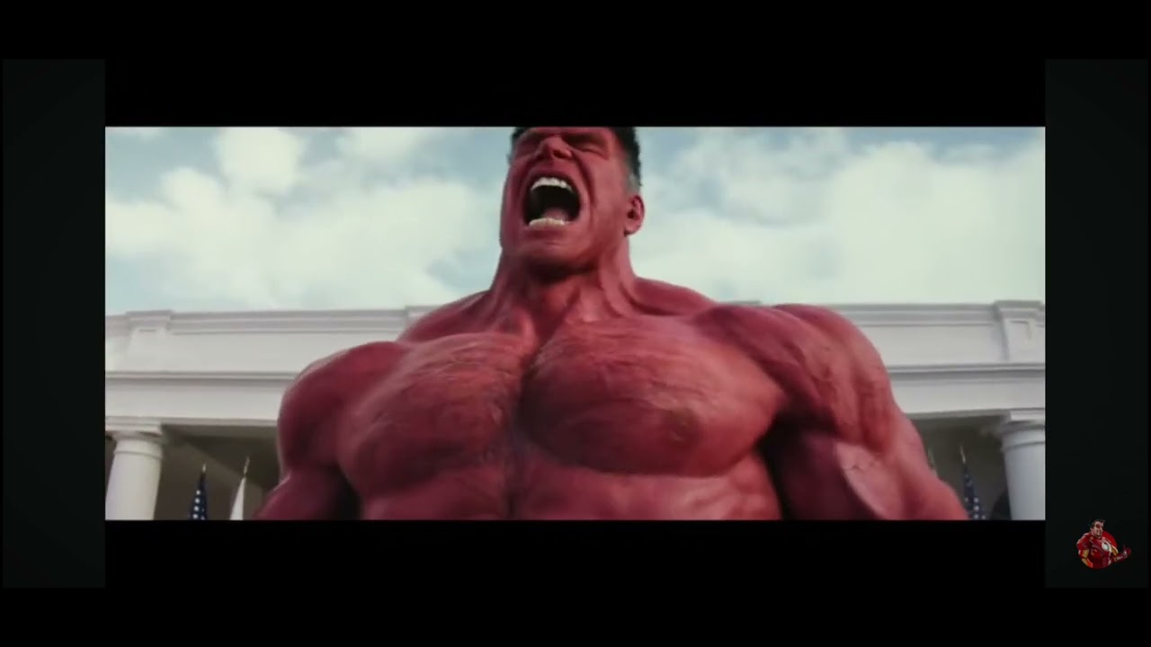 Captain America Brave new world || Captain ross Rages into red hulk