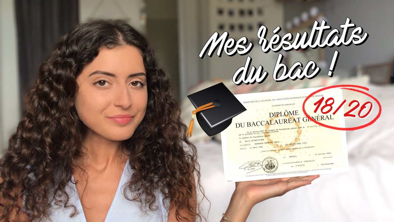 MES RÉSULTATS DU BAC