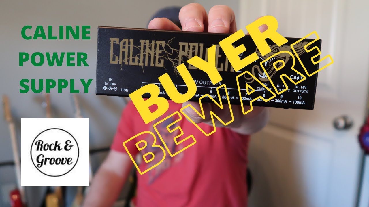 CALINE CP-04 POWER SUPPLY REVIEW | BUYER BEWARE | ROCK AND GROOVE | WATCH BEFORE BUYING