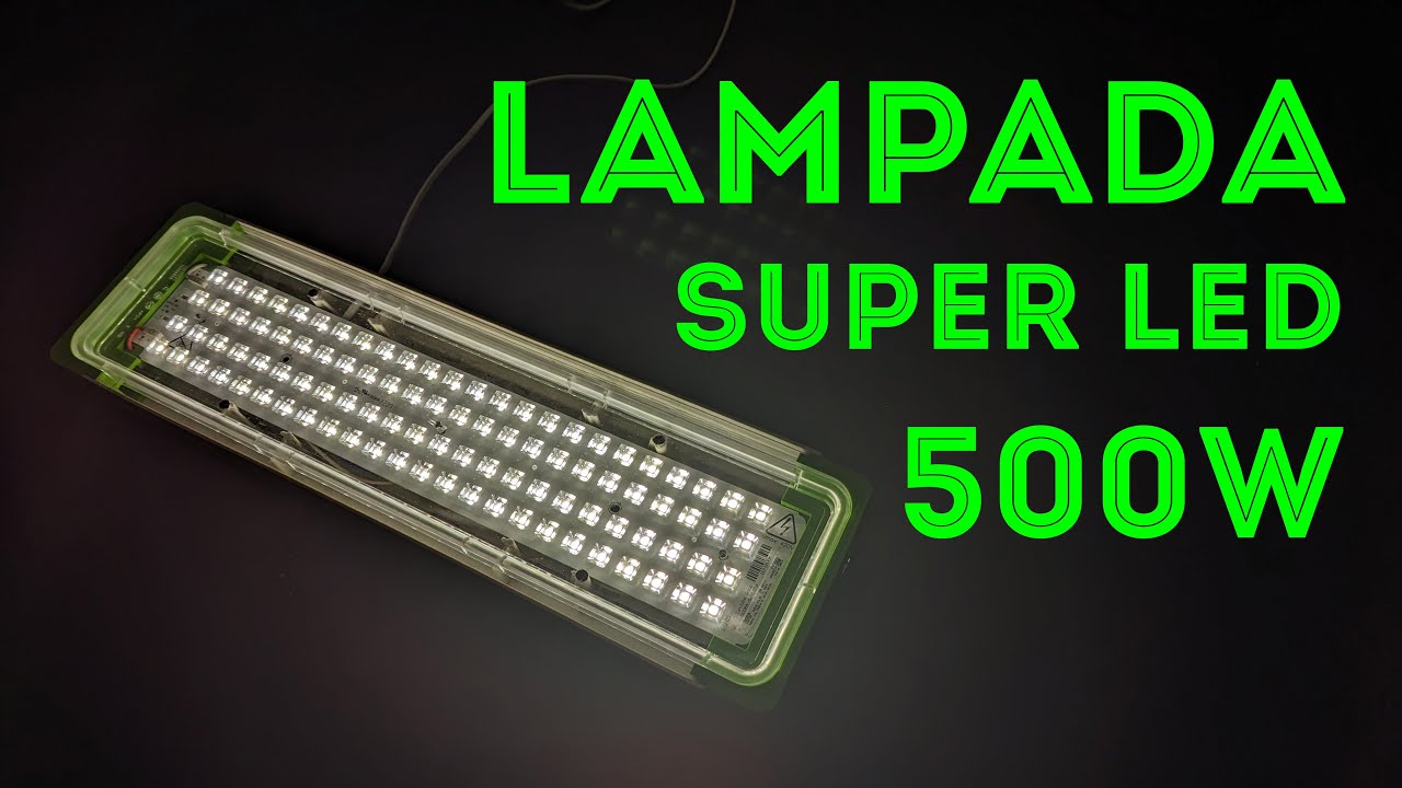 Come Costruire una Super Lampada a LED di Riciclo da 500 W eq. e 4000 lumen - Fai Da Te