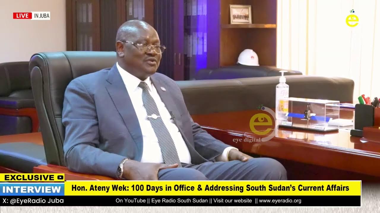 Hon. Ateny regarding his 100 days in office and recent developments across the country