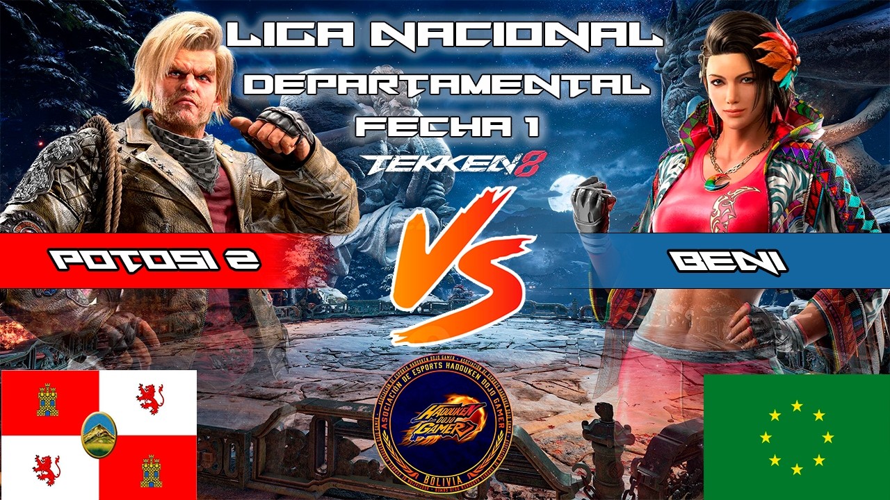 POTOSI 2 VS BENI LIGA NACIONAL DEPARTAMENTAL DE TEKKEN ASOCIACION HADOUKEN DOJO GAMER