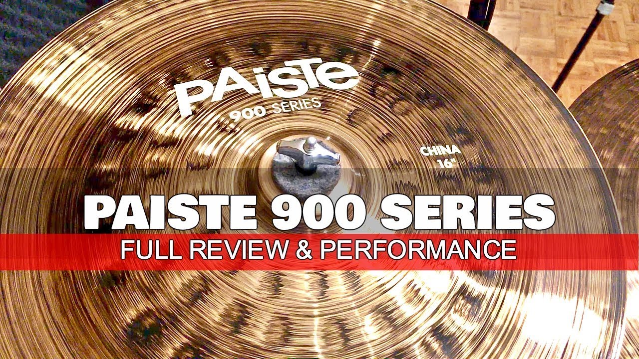 Тарелки серии PAISTE 900 *ПОЛНЫЙ ОБЗОР* с Beatdown Brown