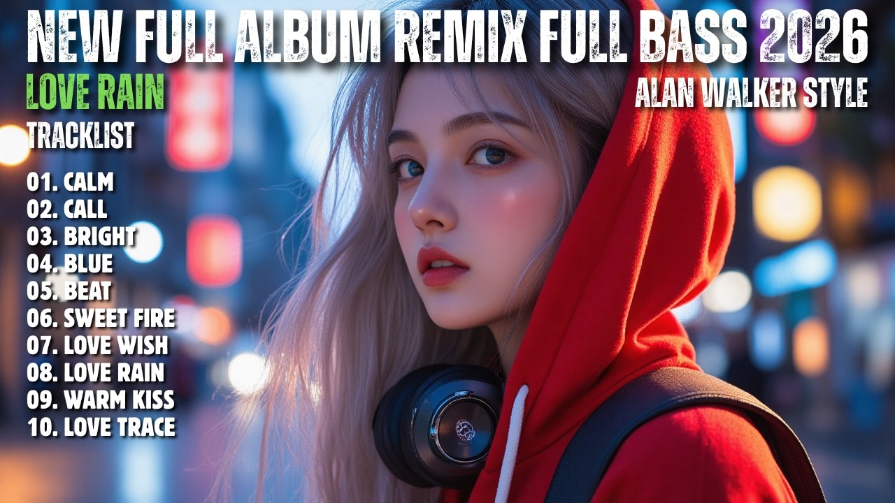ALAN WALKER STYLE X SAHARA || LOVE RAIN || NEW FULL ALBUM REMIX FULL BASS 2026