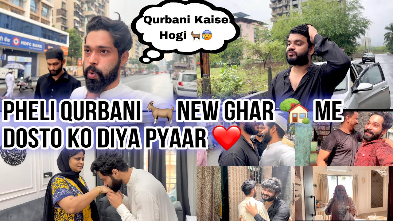Bakra Eid Mubarak 🐐| Hamare New Ghar Me Pheli Eid Alhumdulillah | Fokats | Abresh & Zeeshan