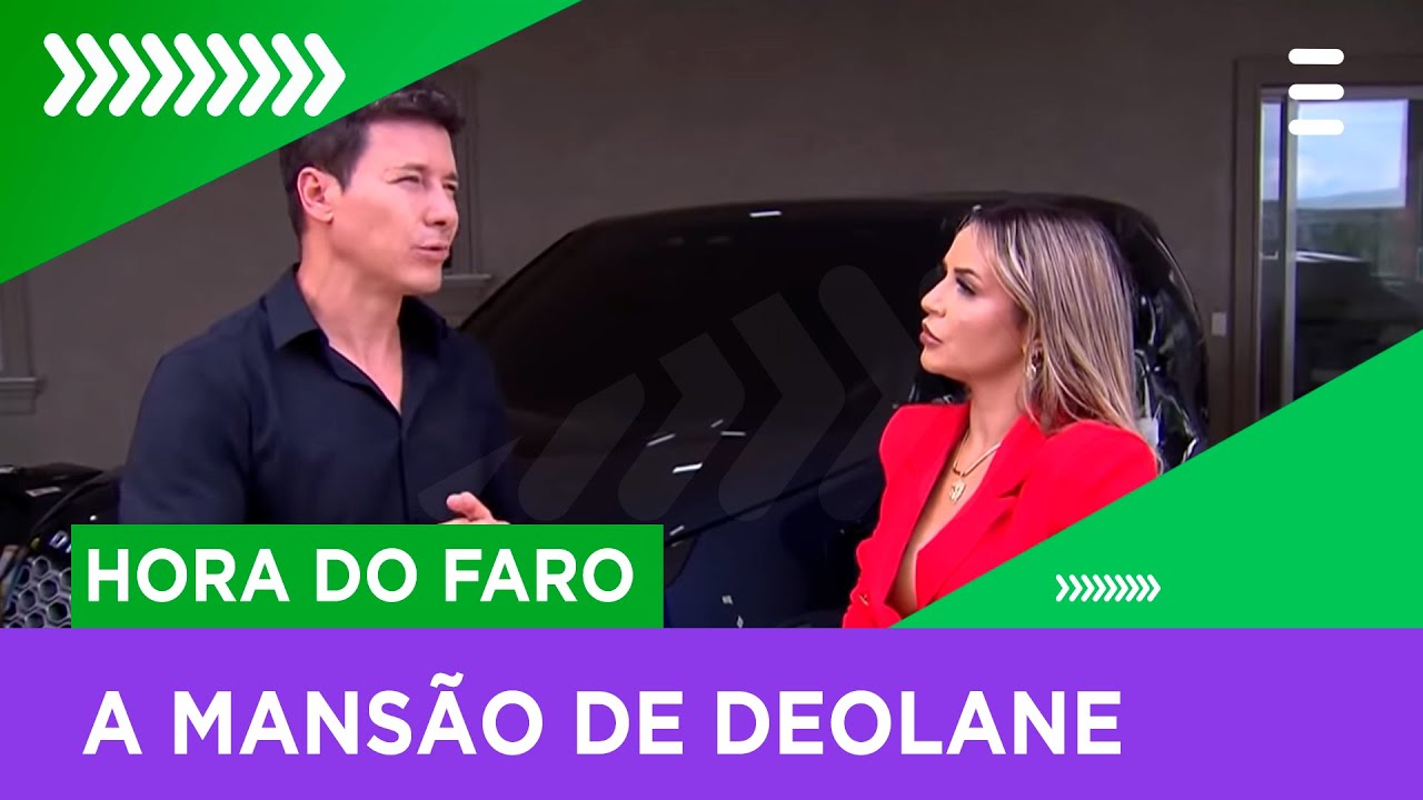 Faro conhece a luxuosa mansão da Dra. Deolane Bezerra