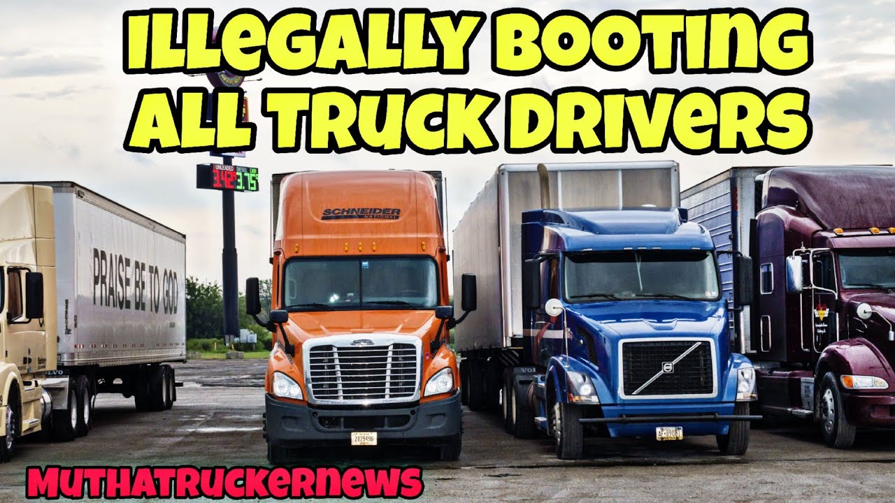 Illegally Booting Truck Drivers In Memphis Tennessee 🤯