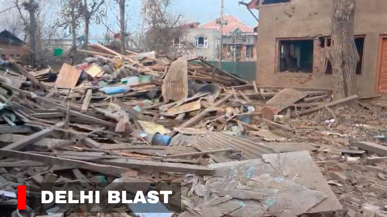 Pulwama: Delhi Suicide Bomber’s House Demolished