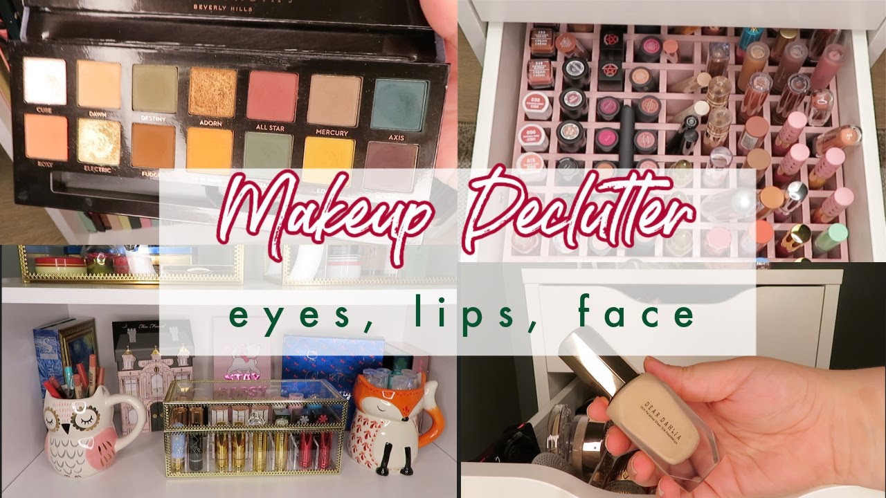 The Long-awaited Entire Makeup Collection Declutter 2022