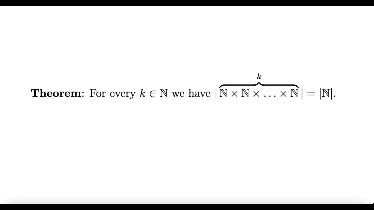 Countable and Uncountable Sets
