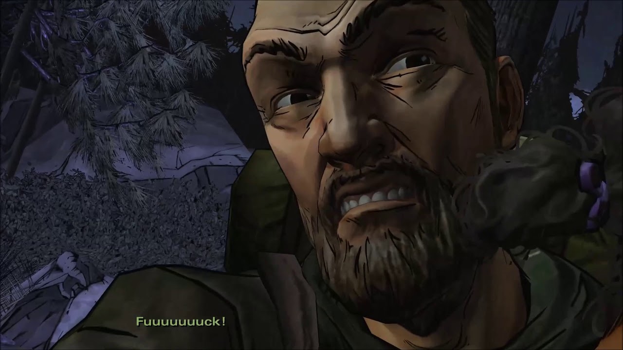 The Walking Dead: Season Two - Forest Chase Scene [No Commentary]
