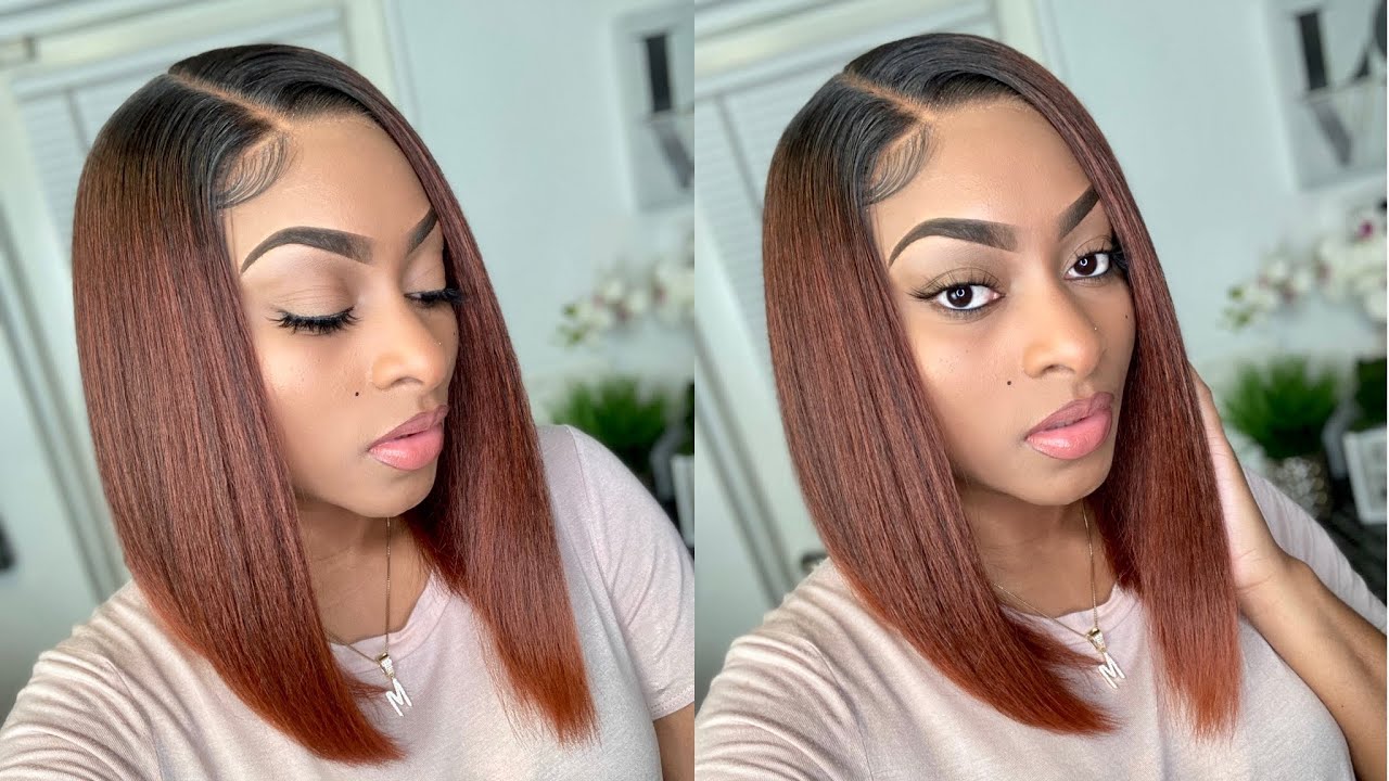 IT'S BOB SEASON 🔥| Outre Melted Hairline Collection Lace Front Wig - BREANNE