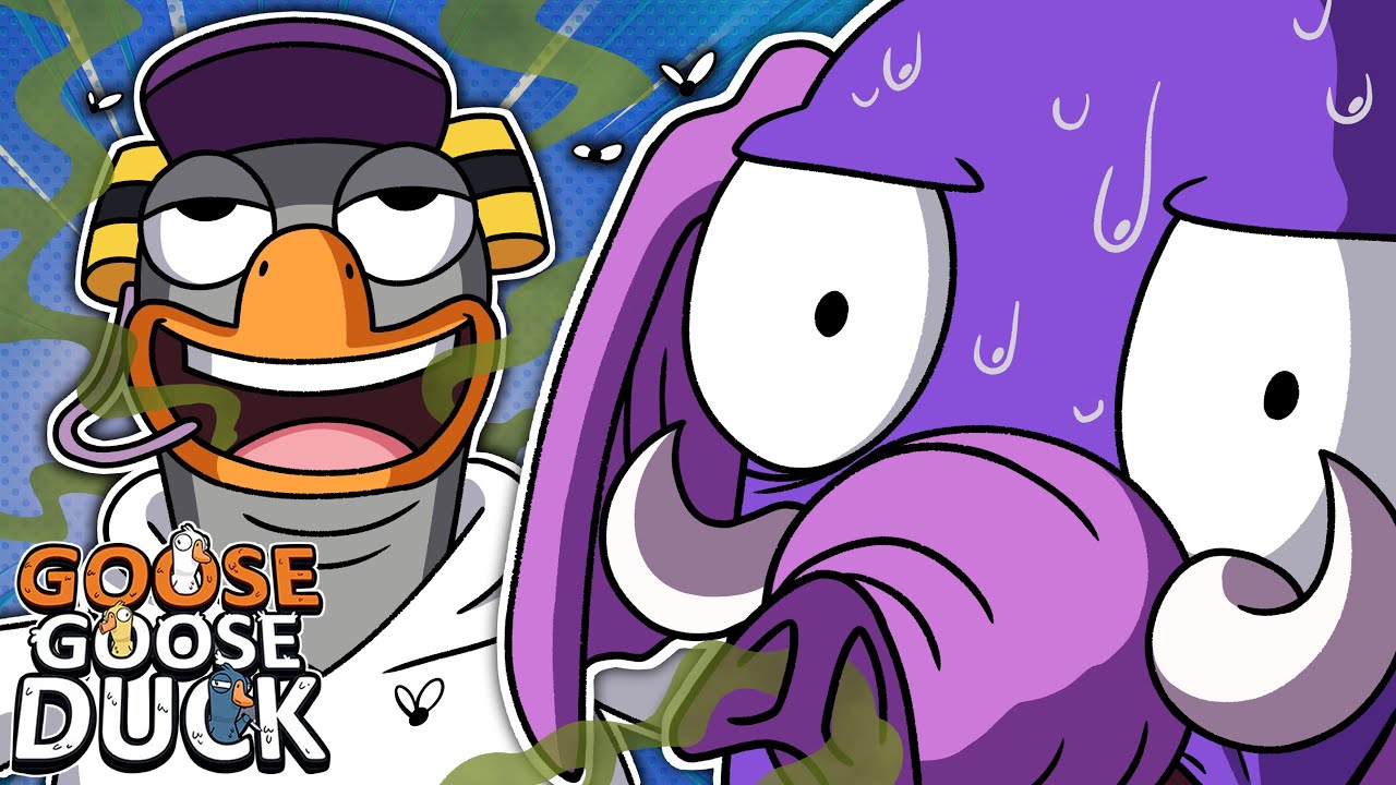 AUSTIN SMELT LIKE A DUCK | Goose Goose Duck | w/ Cartoonz, Squirrel and Friends