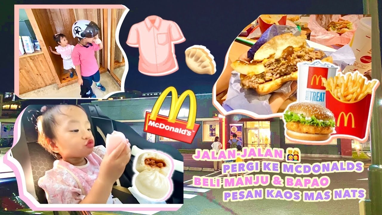 KE MCD JEPANG‼️PESAN KAOS MAS NATSUKI DAN BELI MANJU