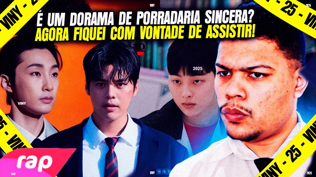 RAP DO SUHO, BAEK JIN & BAKU: O MAIS FORTE - (Weak Hero) | Eumak Story! [REACT]