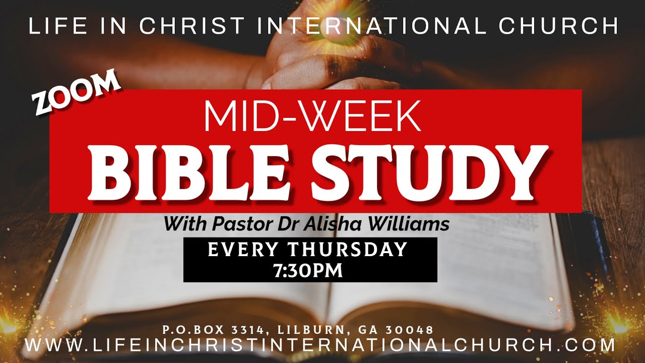Midweek Bible Study Jan 22 2026 The Riches Of God Through God's Renewed Restoration