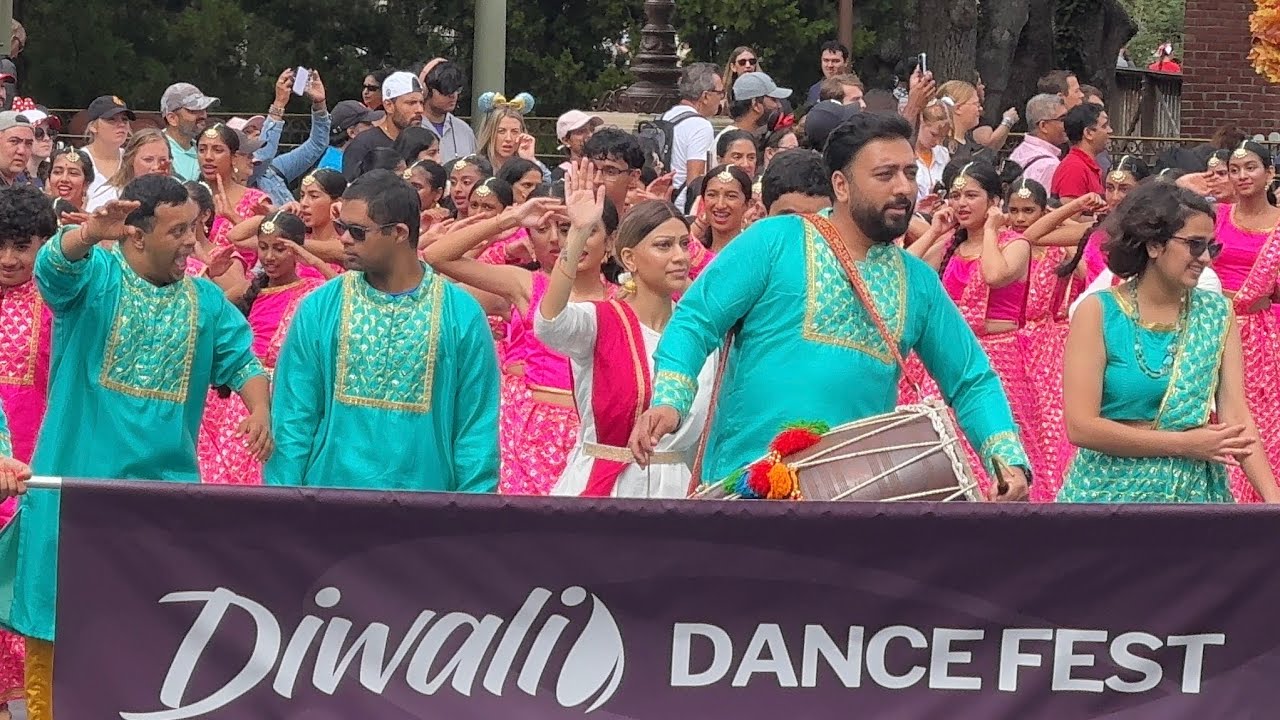 Disney Diwali DANCEFEST Parade (11-Oct-2025) Dance4ever Group NJ