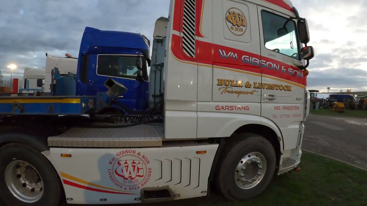 2020 DAF XF 530 12.9 Litre 6-Cyl Euro-6 3 Axle Artic Truck The Newark Vintage Tractor Show 2025