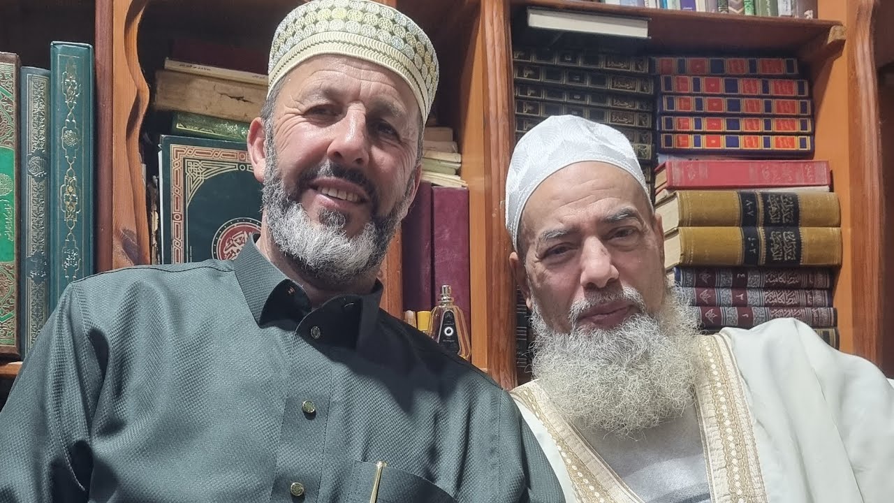 زيارة الشيخ شمس الدين الجزائري من الشيخ أرزقي حاج سعيد visite a chikh Chams Eddie Arezki Hadj Said