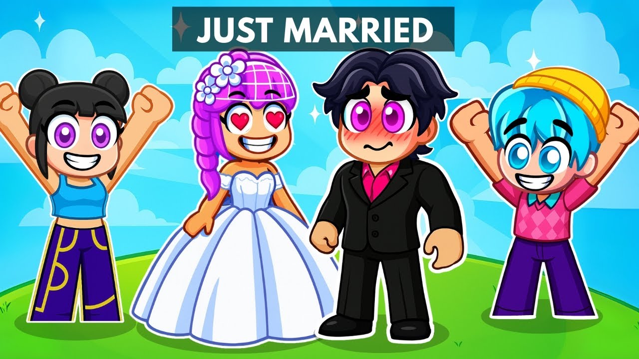 Rumi and Jinu get MARRIED in Roblox! (Kpop Demon Hunters)