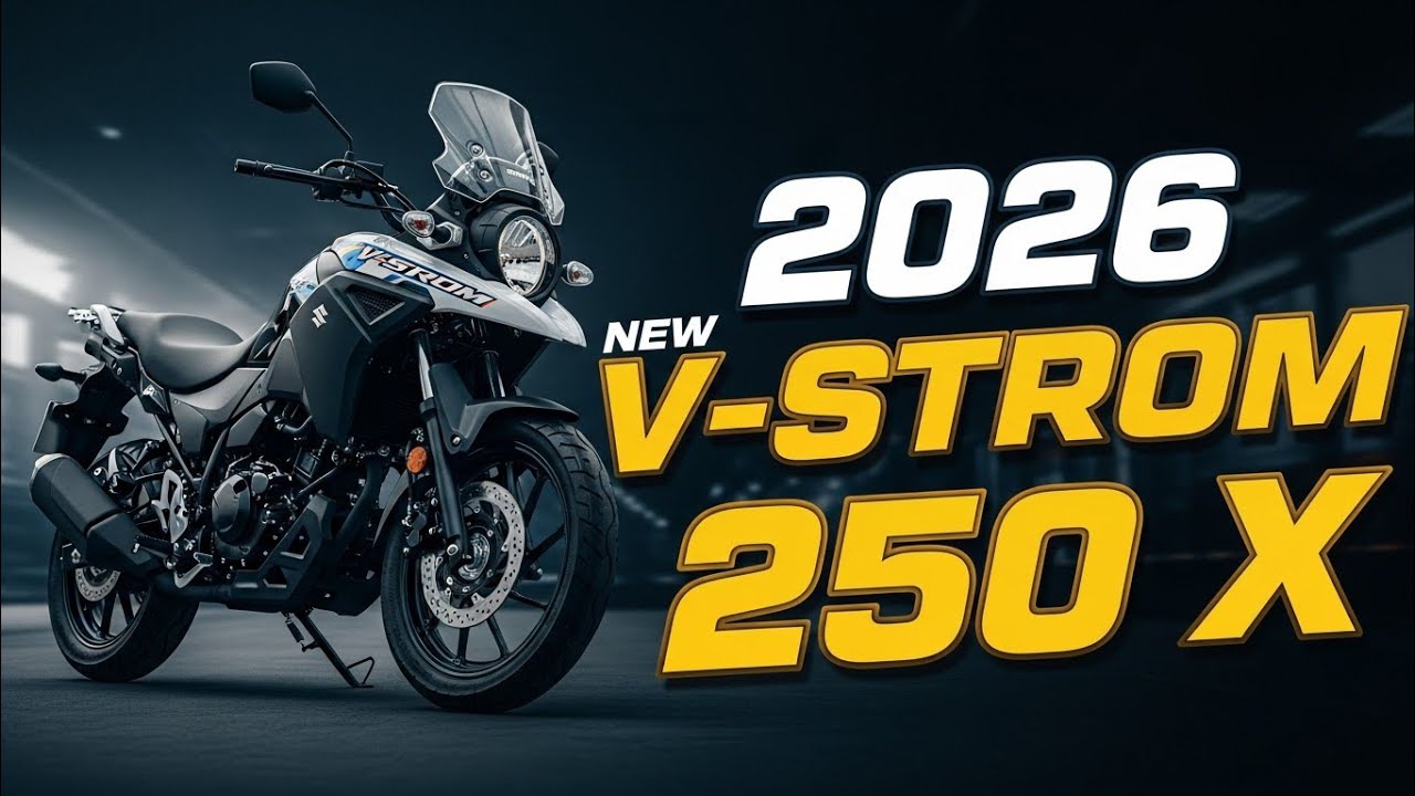 Новый Suzuki V-Strom 250 SX 2026 года &mdash; компактный мотоцикл для приключений, который меняет ВСЁ! 🔥‼️