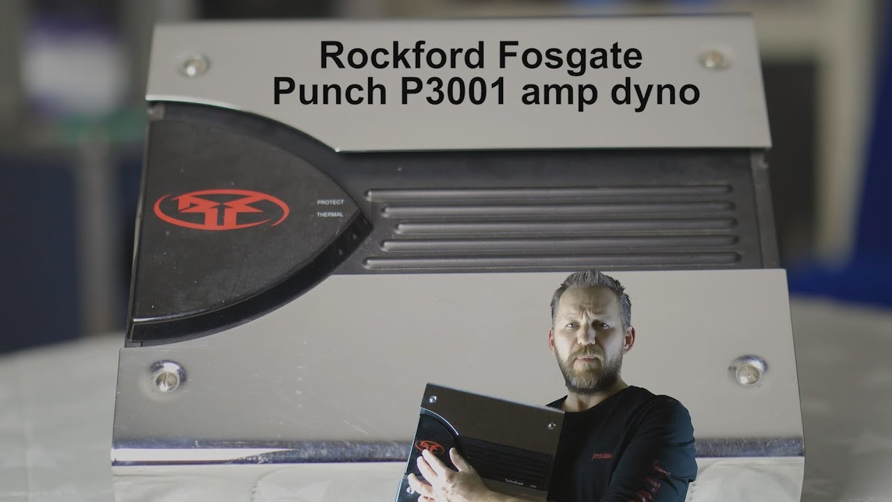 Rockford Fosgate Punch P3001 amp dyno run amplifier power test mono subwoofer bass 1 ohm