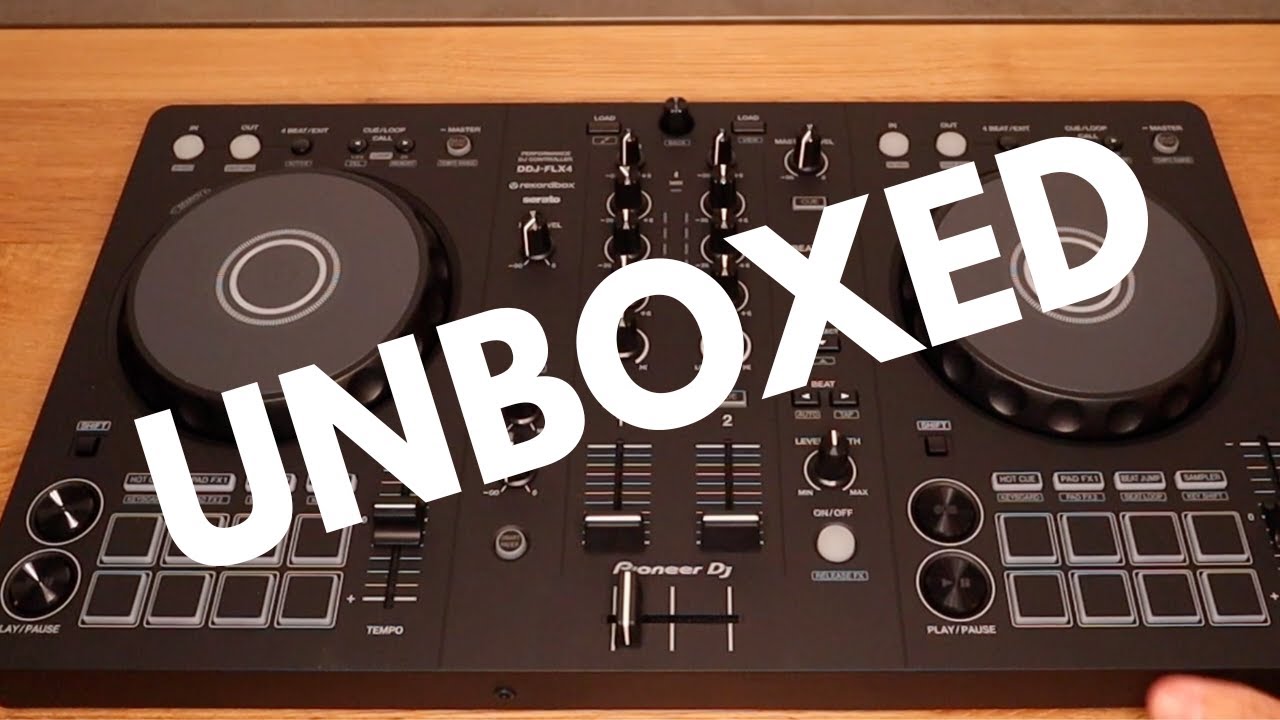 Pioneer DJ DDJ-FLX4 - Unboxing