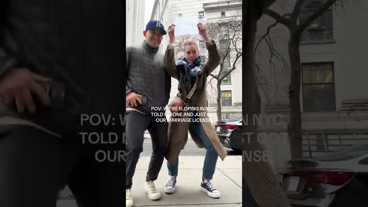 WE GOT IT! EEEEP! #elopement #eloping #nycbride #newyorkbride