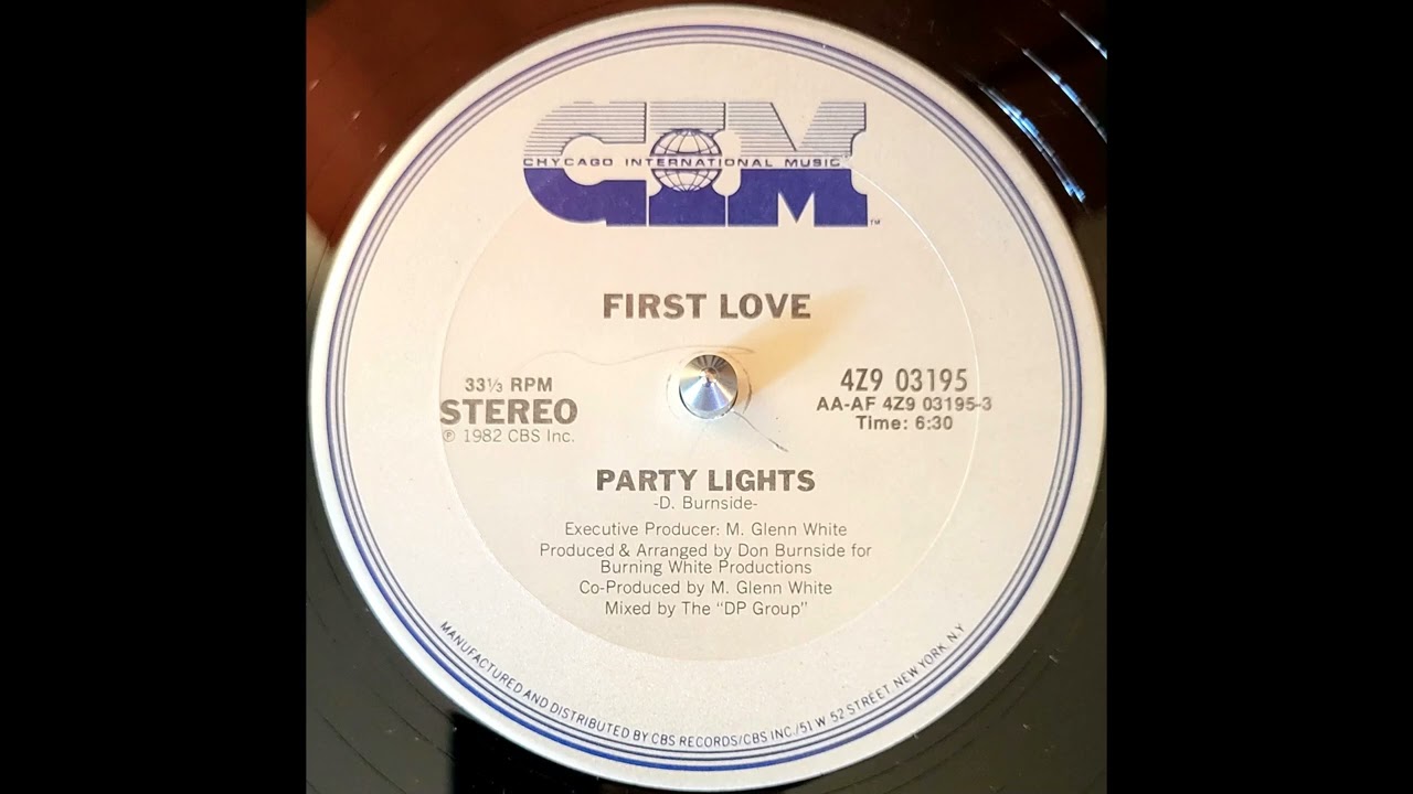 First Love - Party Lights - 80's Boogie Funk Synth