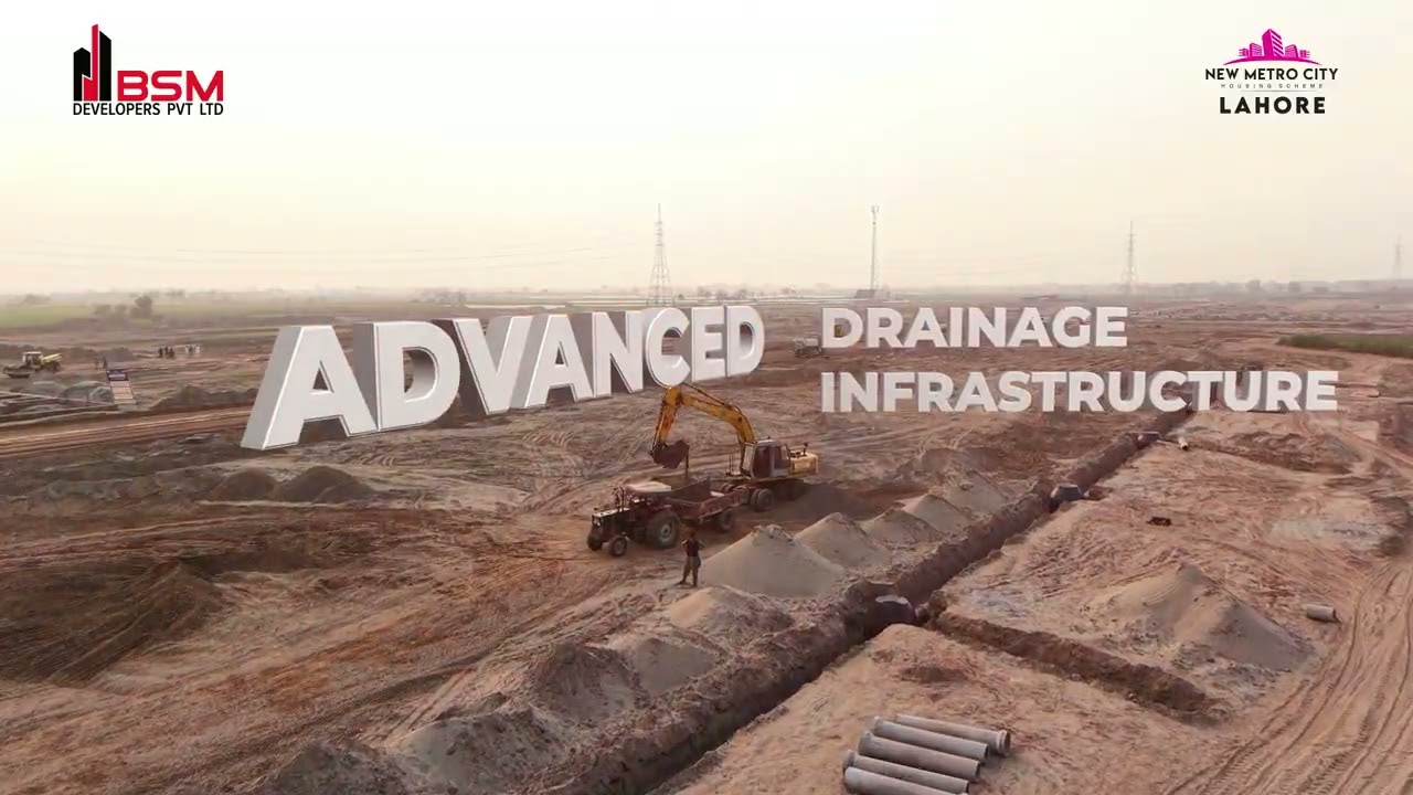 Riverfront Excellence | New Metro City Lahore | Embankment & Infrastructure Update