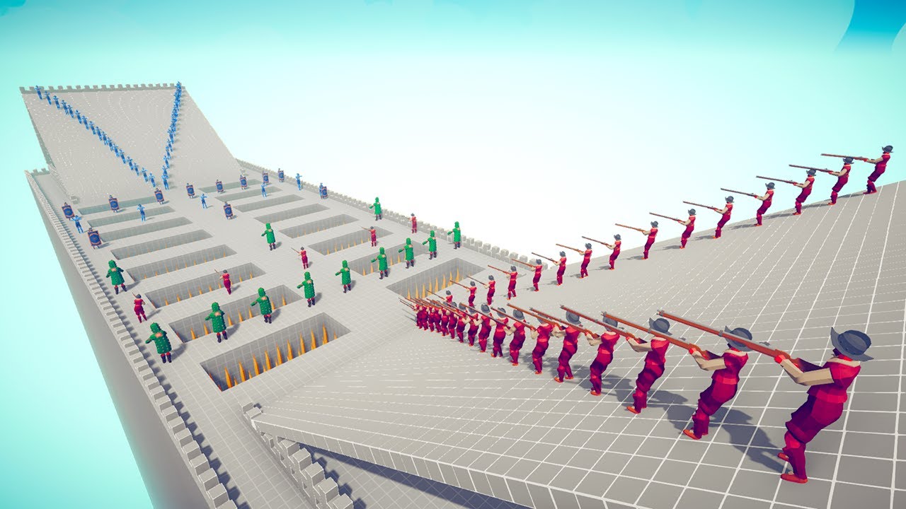 Tournament On The Modern Holes Map | Totally Accurate Battle Simulator TABS