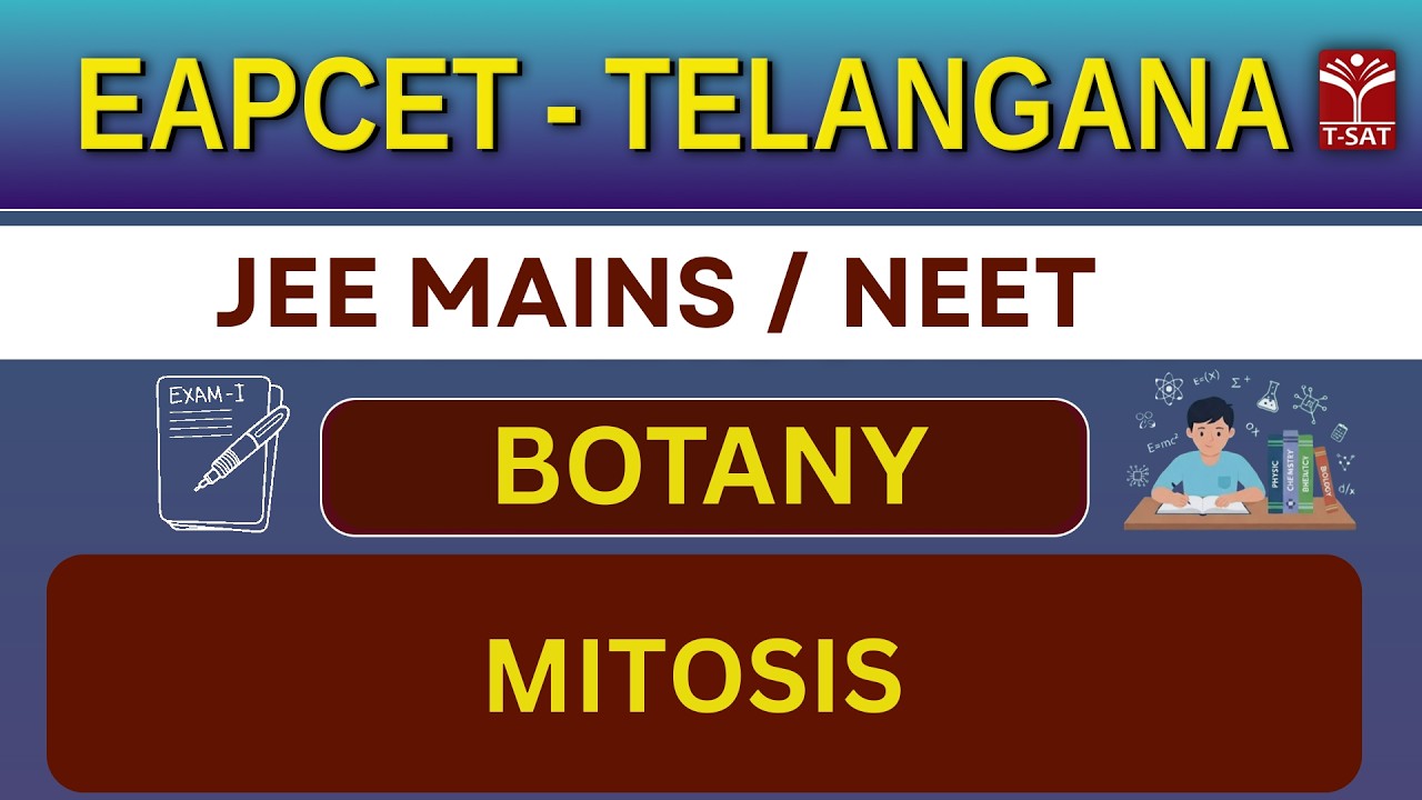 EAPCET | Botany | Mitosis | T-SAT