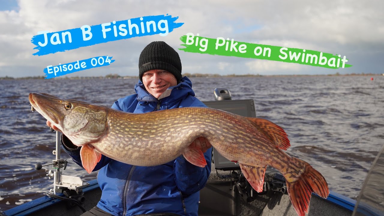 Big pike on Swimbait Jan B Fishing Episode 004