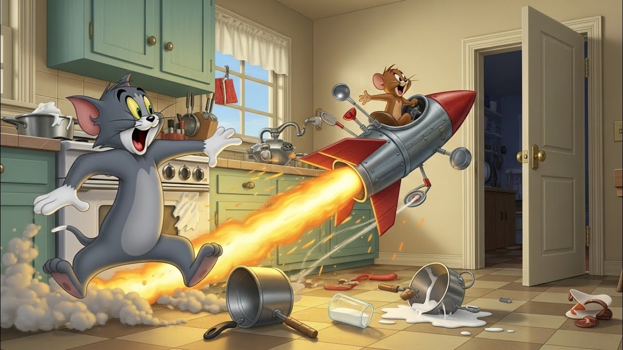 Jerry's Rocket Roller Coaster