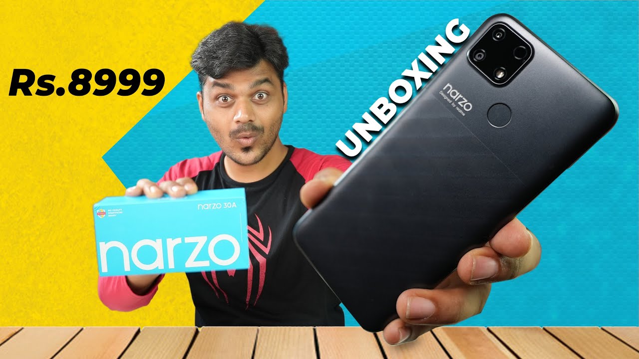 Realme NARZO 30A Unboxing 💥💥💥 யாரும் சொல்லாத உண்மை || Helio G85, 6000mAh,18W at Rs.8,999