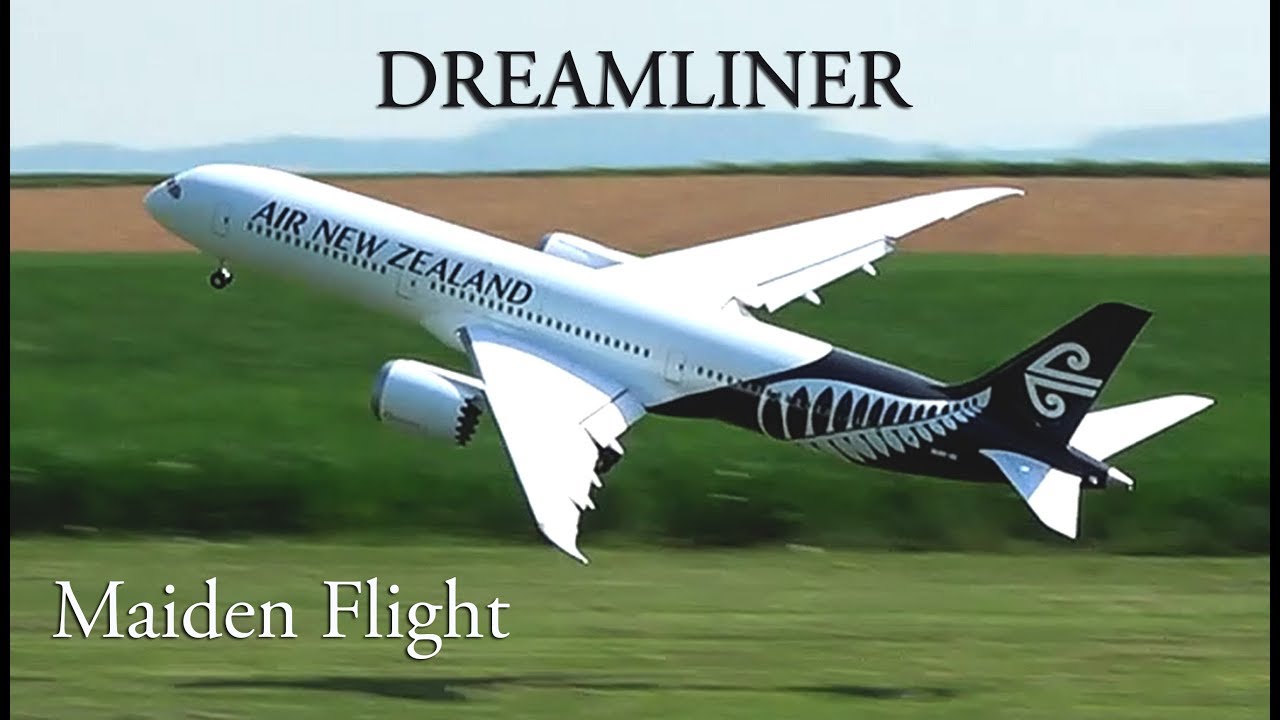 RC Boeing 787-9 Dreamliner Maiden flight, Air New Zealand