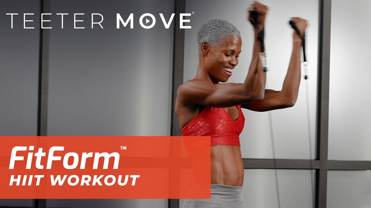 30 Min HIIT Workout | FitForm Home Gym | Teeter Move
