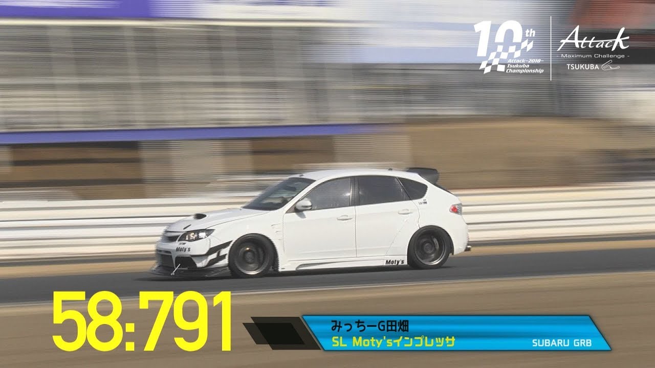 SUNOCO presents Attack-2018-0224●みっちｰG田畑【SL Moty'sインプレッサ】