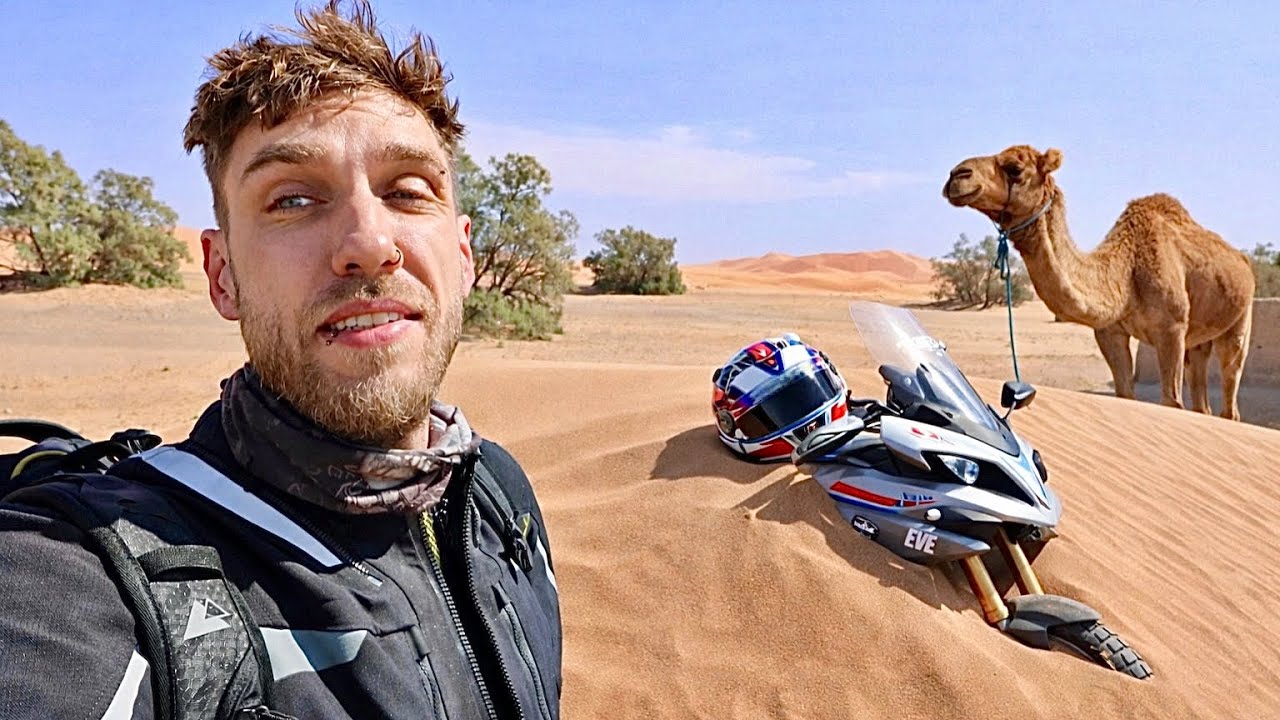 Don&rsquo;t Ride the Electric Motorcycle in Sand! 🇲🇦