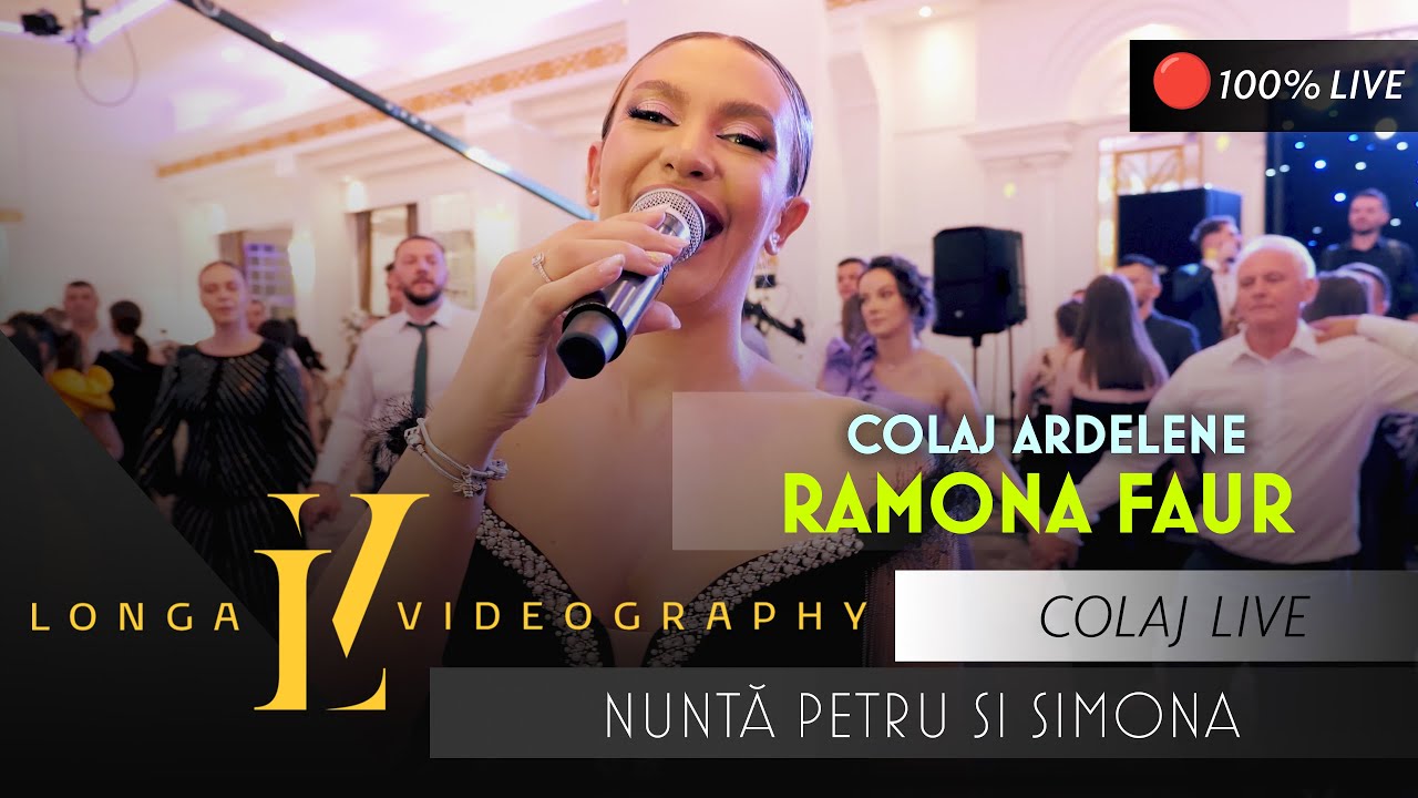 Ramona Faur & Banat Express - Colaj Ardelene LIVE 🎵 Nunta Petru & Simona ● NOU 2024