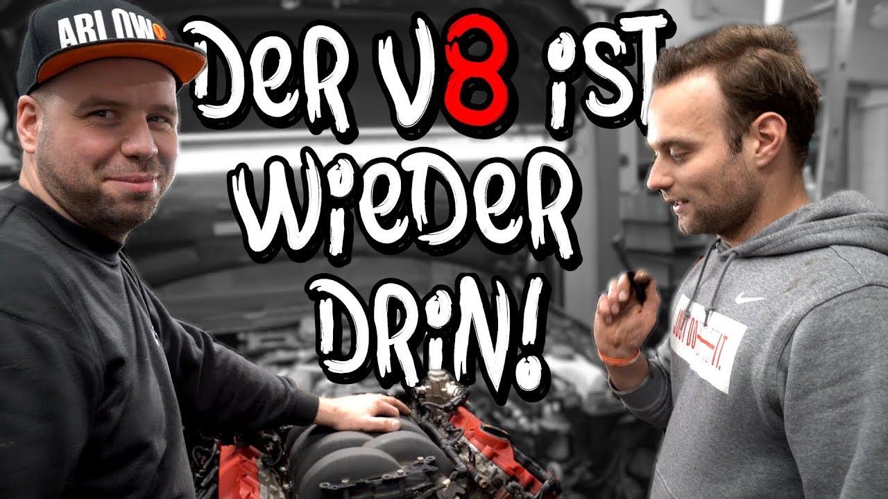 Der V8 ist wieder drin! - Audi RS4 B7 Motortausch Teil 6 | Philipp Kaess |