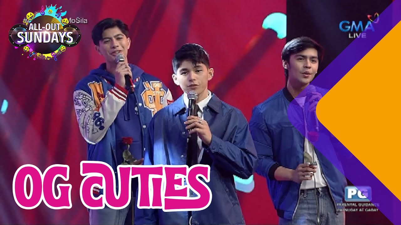OG cuties serenade Kapuso fans with ‘Nothing’s Gonna Change My Love For You’  | All-Out Sundays