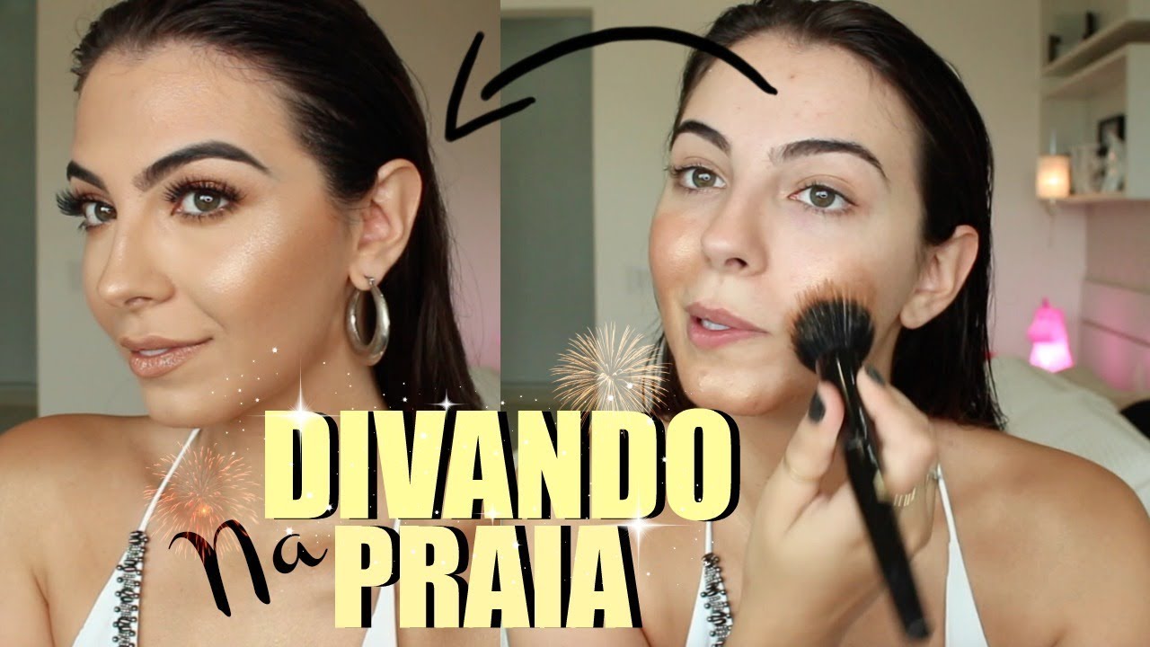 Make e cabelo para o REVEILLON NA PRAIA!