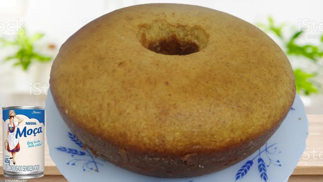 BOLO DE LEITE CONDENSADO FÁCIL, receita super deliciosa e simples