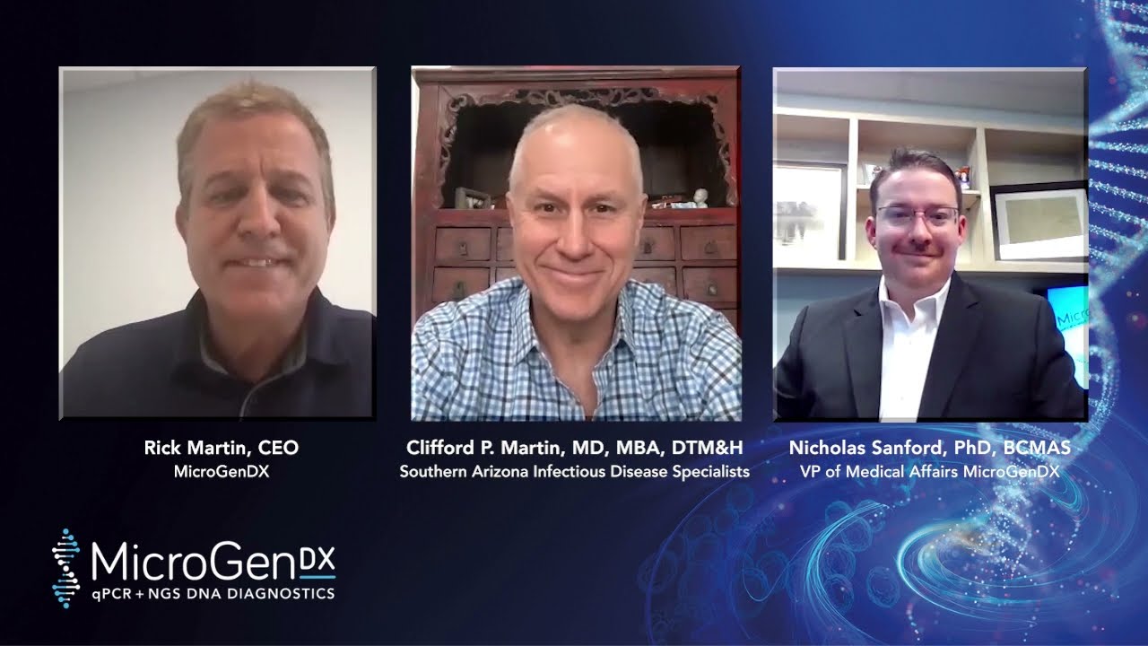 The Clinical Application in Medicine using MicroGenDX's NGS Testing