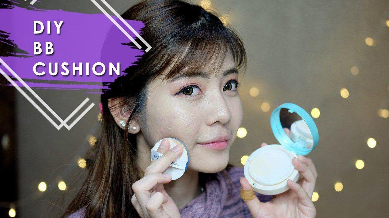 DIY BB CUSHION - MURAH MERIAH TUTORIAL MEMBUAT CUSHION FOUNDATION SENDIRI