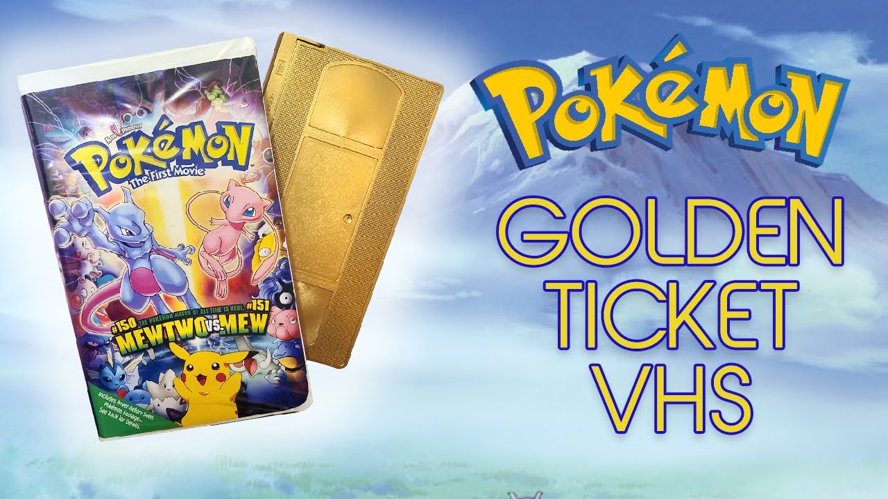 Pokémon’s Forgotten First Movie VHS Golden Ticket Contest