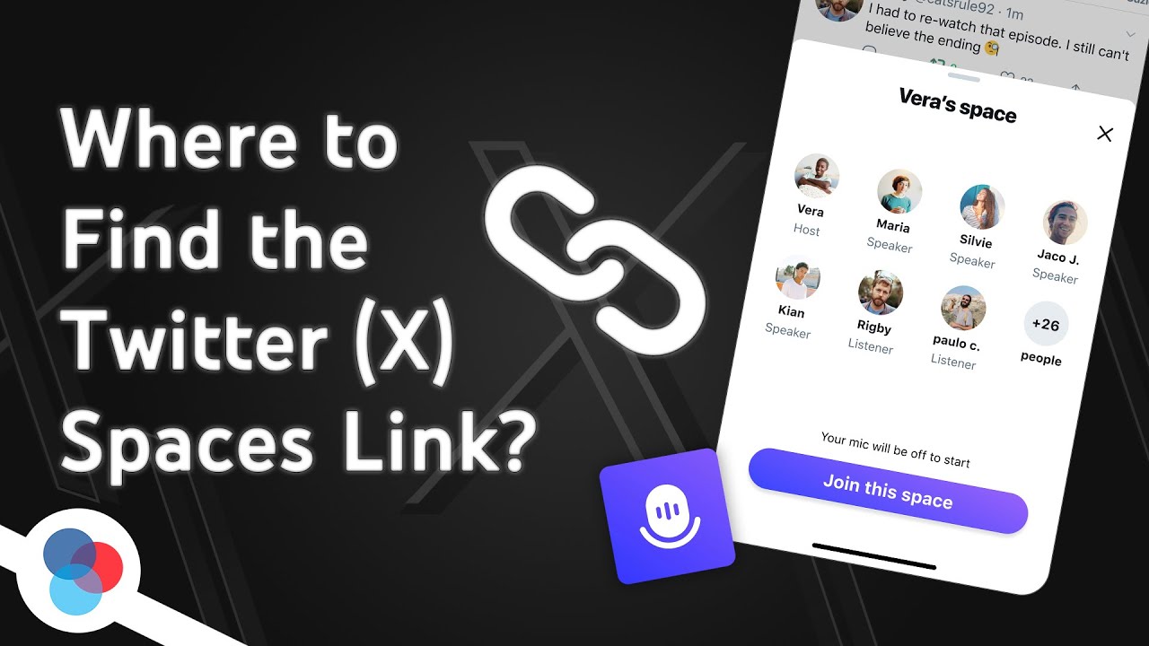 How to Copy a Twitter (X) Spaces Link? - RedSocial