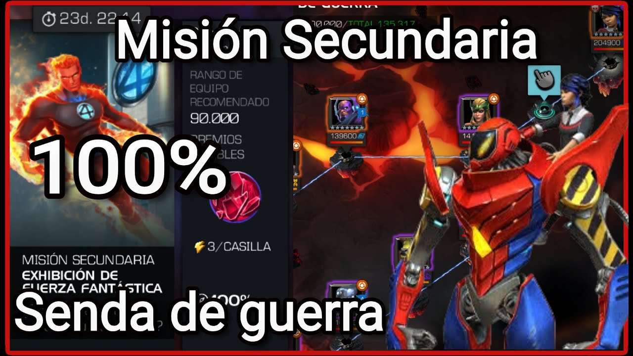 Mision secundaria - Senda de Guerra MCOC camino 1 y 2
